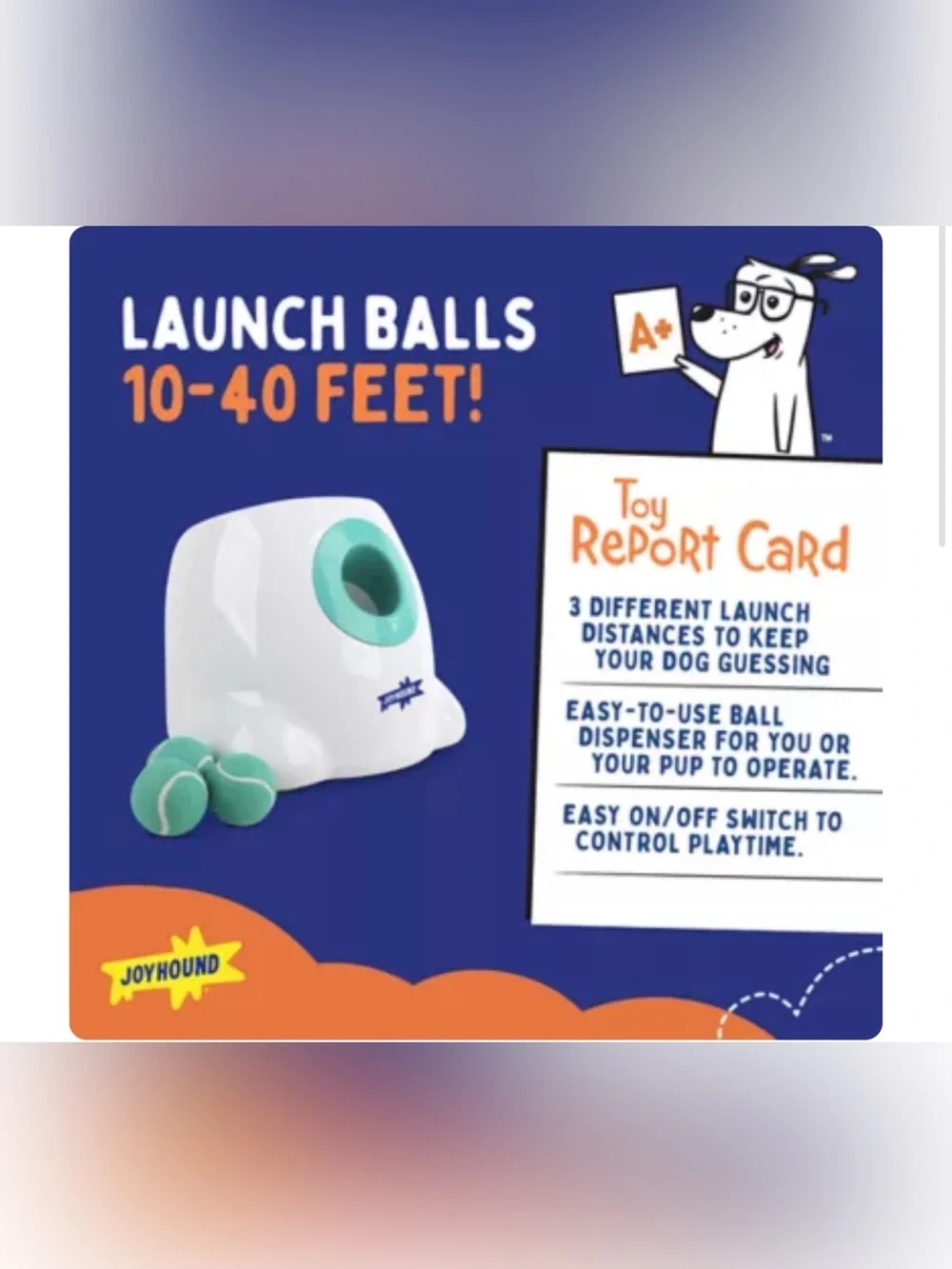 Joyhound® Electronic Ball Launcher Dog Toy